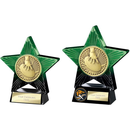 Superstar Rugby Award Green & Black