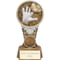 Ikon Tower Goalkeeper Award Antique Silver & Gold