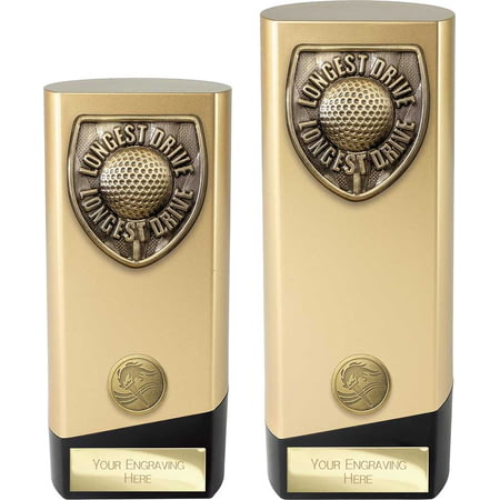 Prime Cobra Golf Longest Drive Award Gold & Black