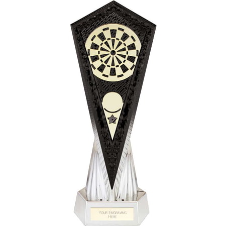 Inferno Darts Award Carbon Black & Ice Platinum 270mm
