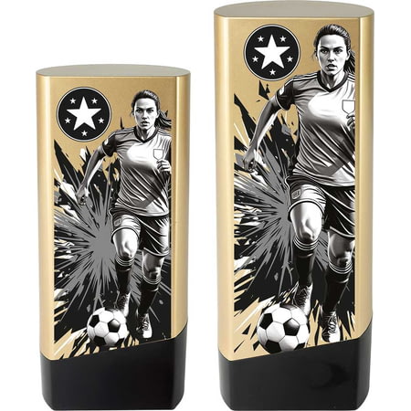 Prime Heavyweight Ladies Football Gold & Black