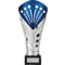 All Stars Large Rapid Trophy Silver & Blue