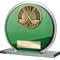 Seismic Golf Longest Drive Plaque Green & Silver