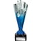 Rodeo Trophy Silver & Blue