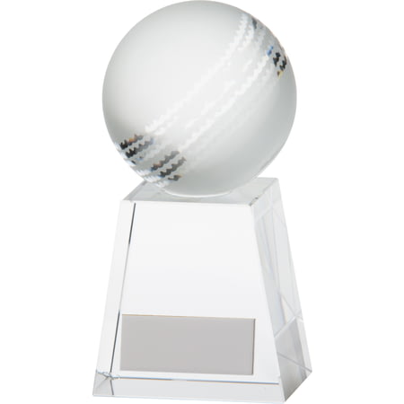 Voyager Cricket Crystal Award 125mm
