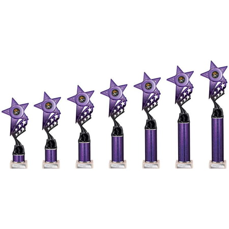 Innov8 Multisport Tube Trophy Purple & Black