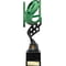 Innov8 Rugby Plastic Trophy Green & Black