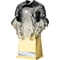Invincible Football Heavyweight Shirt Gunmetal to Gold