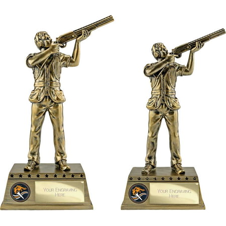 The Classic Shooting Award Metallic Antique Gold 240mm