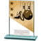 Mustang Ten Pin Bowling Glass Award