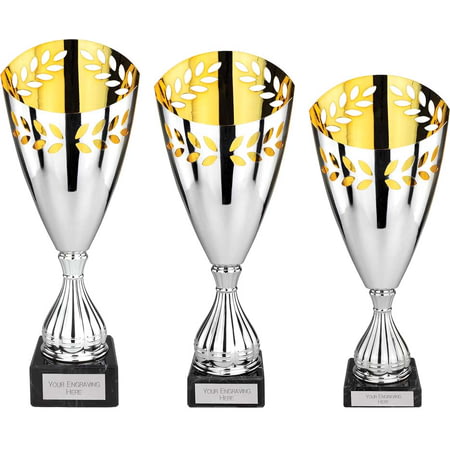 Maximus Laser Trophy Silver & Gold