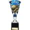 Cobra Star Cup Football Boot & Ball Silver & Blue