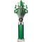 5 Star Multisport Tube Trophy Green and Silver