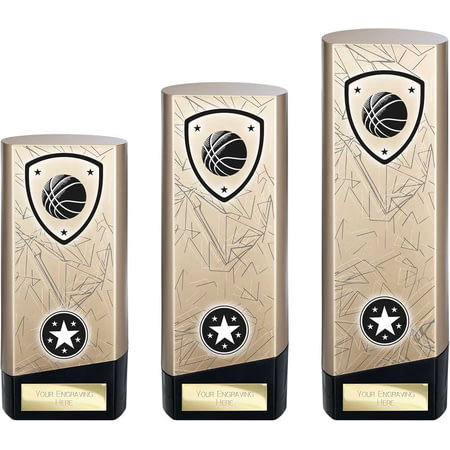 Prime Heavyweight Basketball Gold & Black