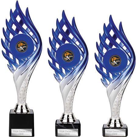 Wildfire Trophy Blue and Silver