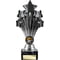 5 Star Trophy Black and Silver