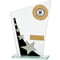 Mega Star Multisport Jade Glass Award Black & Silver