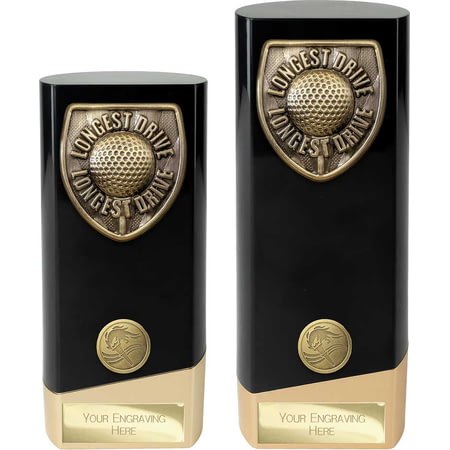 Prime Cobra Golf Longest Drive Award Black & Gold