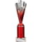 Rodeo Multisport Tube Trophy Silver & Red