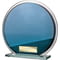 Seismic Multisport Circle Mirror Glass Blue & Silver Thick)
