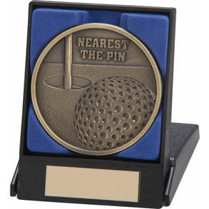 Links Series Nearest Pin Medal & Box 70mm