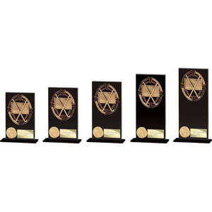 Maverick Hero Field Hockey Glass Award Jet