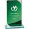Seismic Multisport Mirror Glass Award Green & Silver