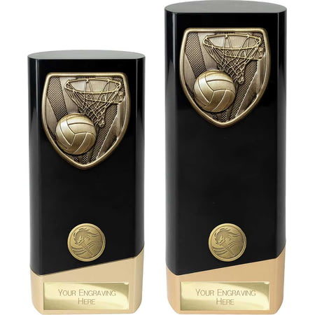 Prime Cobra Netball Award Black & Gold