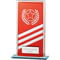 Talisman Multisport Mirror Glass Award Red & Silver