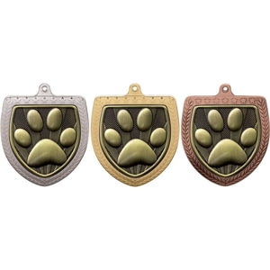 Cobra Dog Obedience Shield Medal