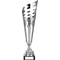 Monza Lazer Cut Metal Cup Silver